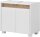 MÖBELPARTNER Waschbeckenunterschrank Cosmo 146316 weiß 56,9 x 33,0 x 54,6 cm