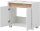 MÖBELPARTNER Waschbeckenunterschrank Cosmo 146316 weiß 56,9 x 33,0 x 54,6 cm