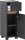 MÖBELPARTNER Badschrank Cosmo 146314 anthrazit 30,2 x 33,0 x 84,8 cm