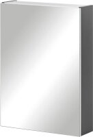 MÖBELPARTNER Spiegelschrank Basic 146428 anthrazit 50,0 x 15,9 x 70,7 cm