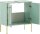 MÖBELPARTNER Waschbeckenunterschrank Sarah 146545 mint 57,1 x 30,1 x 61,2 cm