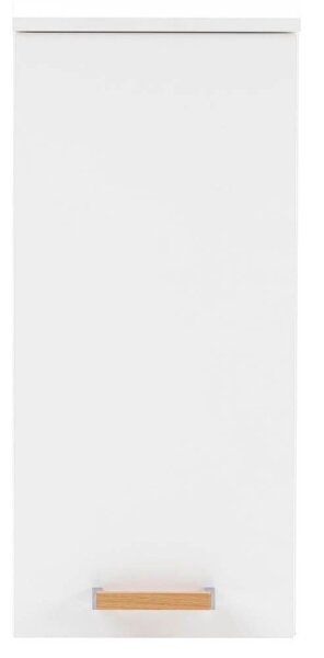 MÖBELPARTNER Badschrank Duo 146532 kreideweiß 32,7 x 16,3 x 72,3 cm