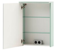 MÖBELPARTNER Spiegelschrank Sarah 146574 mint 50,4 x 23,7 x 72,3 cm