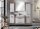 MÖBELPARTNER Badschrank Duo 146585 kreideweiß 32,7 x 35,3 x 67,0 cm