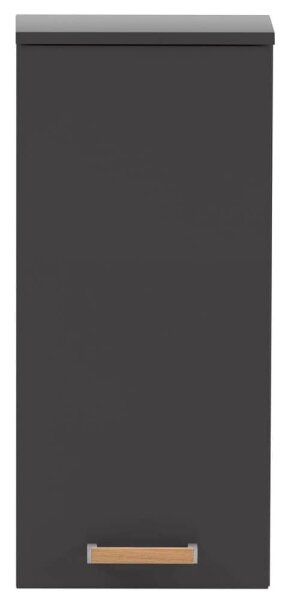 MÖBELPARTNER Badschrank Duo 146533 anthrazit 32,7 x 16,3 x 72,3 cm