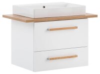 MÖBELPARTNER Waschbecken mit Unterschrank Duo 701517...