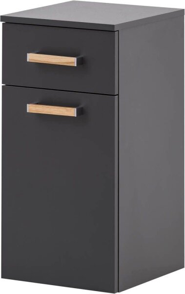 MÖBELPARTNER Badschrank Duo 146588 anthrazit 32,7 x 35,3 x 67,0 cm