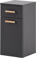 MÖBELPARTNER Badschrank Duo 146588 anthrazit 32,7 x...