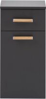 MÖBELPARTNER Badschrank Duo 146588 anthrazit 32,7 x 35,3 x 67,0 cm