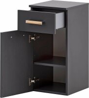 MÖBELPARTNER Badschrank Duo 146588 anthrazit 32,7 x 35,3 x 67,0 cm