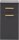 MÖBELPARTNER Badschrank Duo 146588 anthrazit 32,7 x 35,3 x 67,0 cm