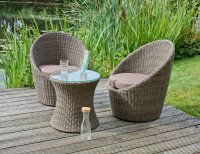 Garden Pleasure Sitzgruppe MARIBOR taupe, braun...