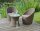 Garden Pleasure Sitzgruppe MARIBOR taupe, braun Kunststoff, Metall, 5-teilig