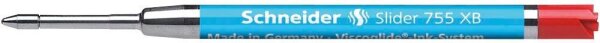 Schneider Slider 755 Kugelschreiberminen XB rot, 10 St.
