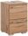 MÖBELPARTNER Waschbeckenunterschrank Carlos 148584 eiche landhaus 40,2 x 35,0 x 59,1 cm