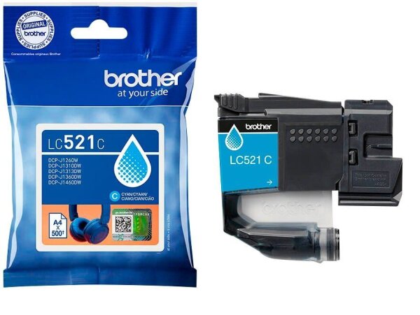 brother LC-521C cyan Druckerpatrone