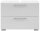 MÖBELPARTNER Waschbeckenunterschrank Carlos 148597 weiß 80,2 x 35,0 x 59,1 cm