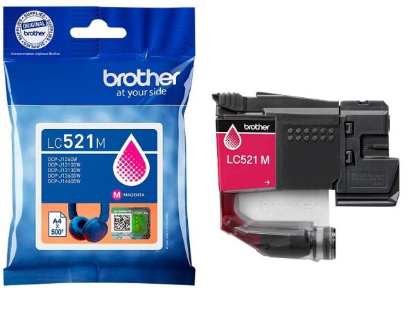 brother LC-521M magenta Druckerpatrone