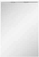 MÖBELPARTNER Spiegelschrank Basic 148443 kreideweiß 50,4 x 23,7 x 72,3 cm