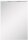 MÖBELPARTNER Spiegelschrank Basic 148443 kreideweiß 50,4 x 23,7 x 72,3 cm