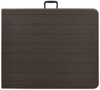 Garden Pleasure Gartentisch TABORA braun rechteckig 74,5 x 180,0 x 73,0 cm