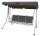 Garden Pleasure Hollywoodschaukel ANNA grau Stahl  ( 305339 )