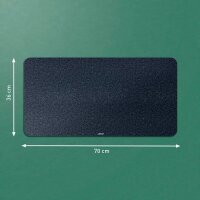 LEITZ Schreibtischunterlage grau Filz 70,0 x 36,0 cm, 1 St.