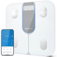 RENPHO Personenwaage Elis 1C Smart weiß für...
