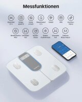 RENPHO Personenwaage Elis 1C Smart weiß für max. 200,0 kg