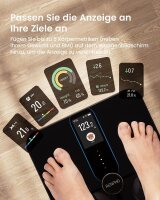 RENPHO Personenwaage Elis Nova black schwarz für max. 180,0 kg