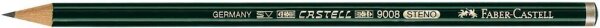 FABER-CASTELL 9008 Stenobleistifte HB grün, 12 St.