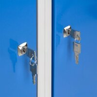 ADB Werkbank lichtgrau, blau 120,0 x 60,0 x 84,0 cm