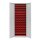 ADB Stahlschrank 40827 lichtgrau 17 Fachböden 71,0 x 30,0 x 195,0 cm, teilzerlegt, 1 St.