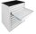 ADB MAMMUT MAXI Schubladenschrank lichtgrau 10 Schubladen 71,0 x 55,0 x 90,0 cm, 1 St.