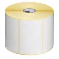 ZEBRA Etikettenrollen für Etikettendrucker 800262-127 weiß, 57,0 x 32,0 mm, 12 x 2100 Etiketten