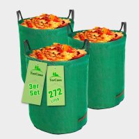 TerCasa Gartenabfallsäcke 272,0 l grün 150,0...