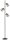 meet powered by PAPERFLOW Happy Stehlampe schwarz, akazie