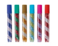 folia Glitter Glue SPIRAL BASIC Klebestifte 10,5 ml, 6 St.