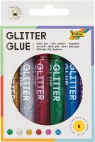folia Glitter Glue Klebestifte 9,5 ml, 6 St.