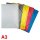 folia Sammelmappen DIN A3 farbsortiert, 5 St.