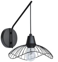 meet powered by PAPERFLOW Vagala Wandleuchte schwarz