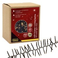 Idena 1152er LED Lichterkette schwarz 28,0 m, 1 St.