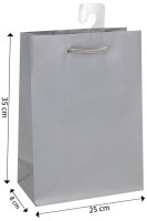 Idena Geschenktüten Uni farbsortiert 25,0 x 35,0 cm,...