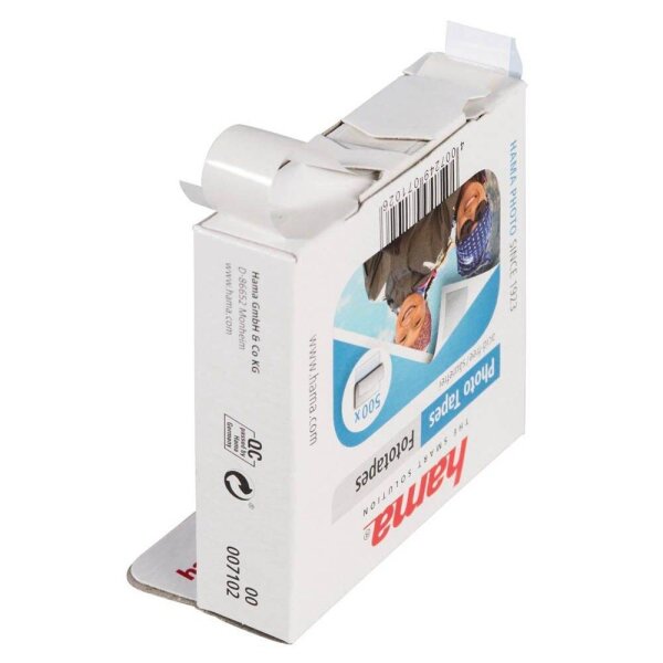 hama Fototapes doppelseitige Klebepads, 12,0 x 13,0 mm, 500 St.