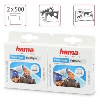 hama Fototapes doppelseitige Klebepads, 12,0 x 13,0 mm, 1.000 St.