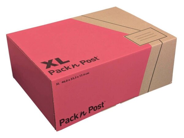 mayer® Versandkartons XL 46,5 x 34,5 x 18,0 cm, 10 St.