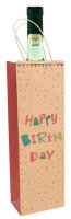 Idena Geschenktüte für Flaschen Geburstag Motiv...