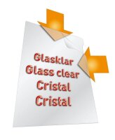 DURABLE Sichthüllen DIN A4 glasklar glatt 0,15 mm, 100 St.
