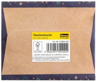 Idena Geschenktüte für Flaschen Geburtstag Motiv 12,0 x 39,0 cm, 1 St.