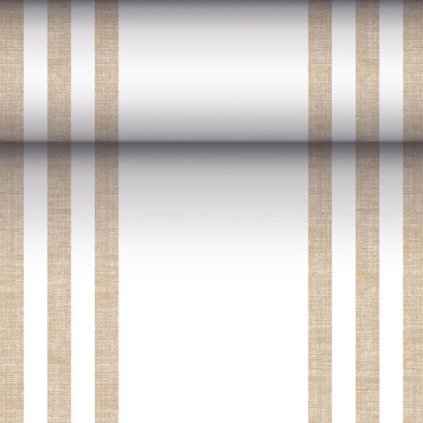 PAPSTAR Tischläufer ROYAL Collection 88756 sand, weiß 40,0 cm x 24,0 m, 1 Rolle